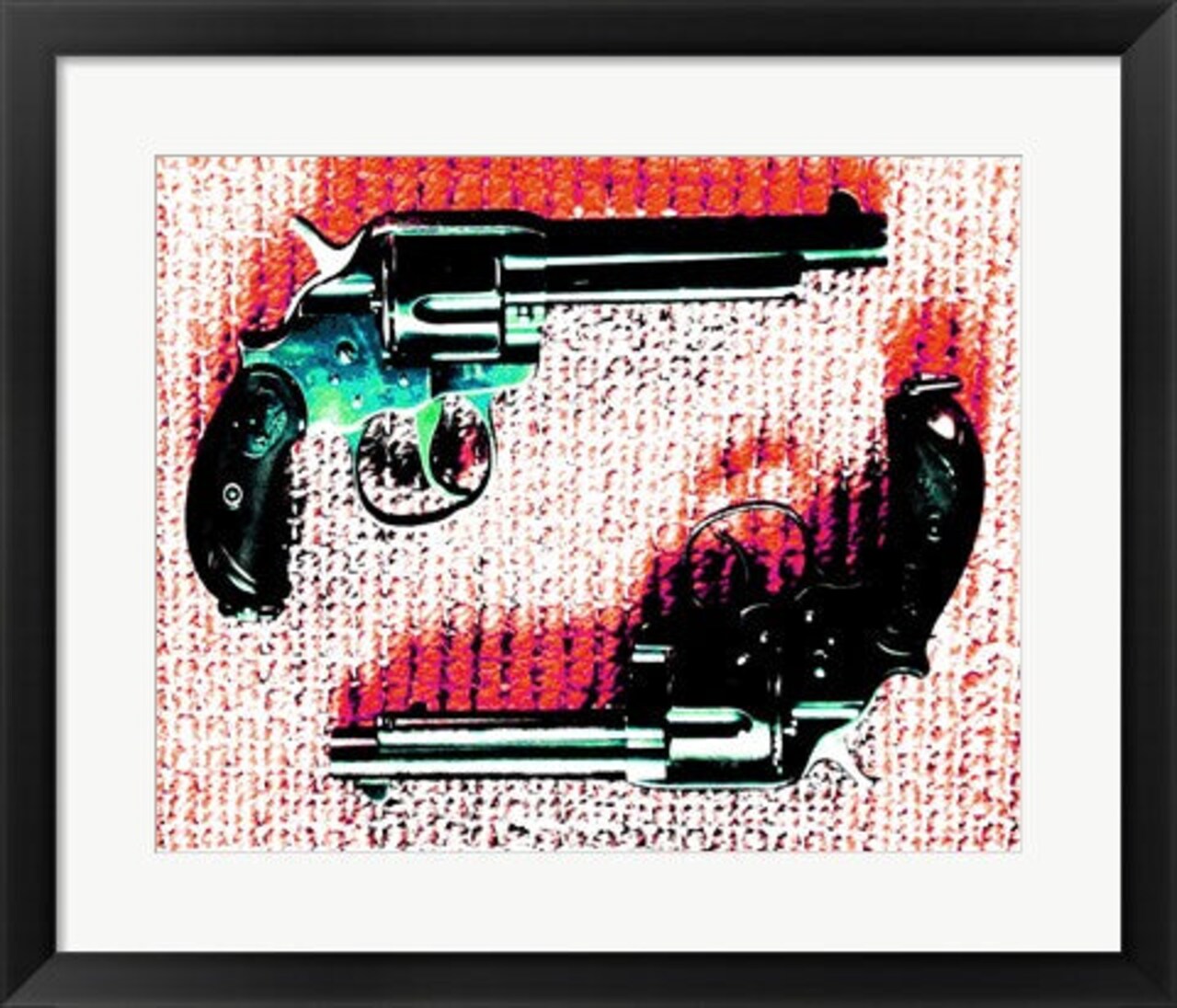 Framed Art Colt DA Model 1878 Cal. 45 Cal.44-40 Wall Decor 18x24 Artwork